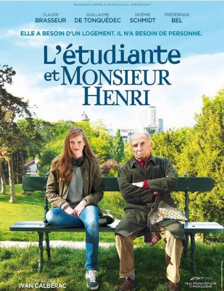 2015法國高分喜劇《女學生和亨利先生》克洛德·布拉瑟.法語中法字幕
