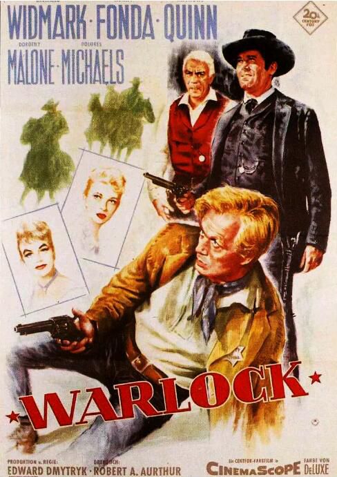 1959美國西部電影 瓦勞克 Warlock/沃洛克/風塵三俠 英語中字
