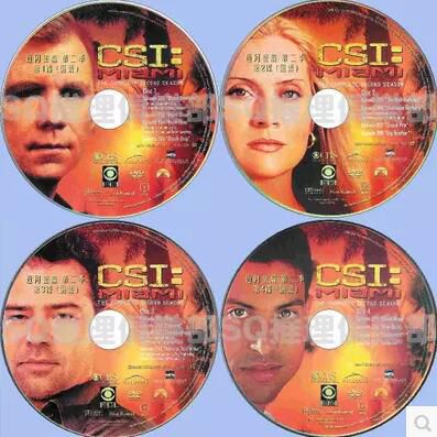 CSI犯罪現場調查國語DVD：拉斯維加斯篇1-3季+邁阿密篇第2季 16碟