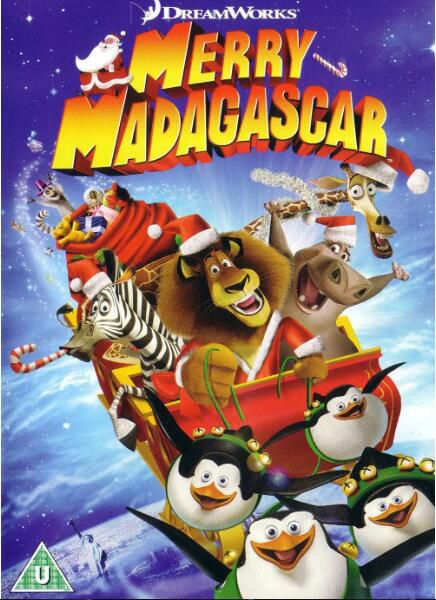 [美國09最新高分動畫][聖誕快樂馬達加斯加] DVD 英語中英字幕