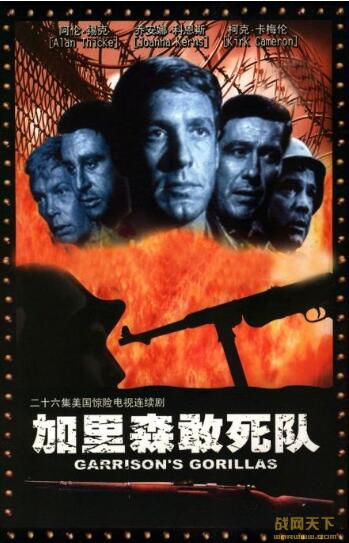 1978美國電影 加裏森敢死隊(26全集) 7碟 二戰/間諜戰/國英語繁中 DVD