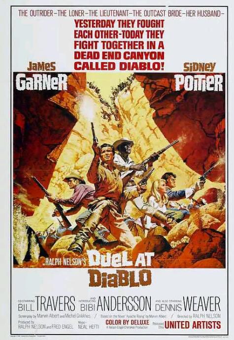 1966美國西部電影 狄亞伯洛大決鬥/二十九壯士/Duel at Diablo 英語中字