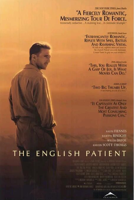 1996英國電影 經典愛情《英國病人/英倫情人》DVD 拉爾夫·費因斯 英語中英雙字 全新盒裝