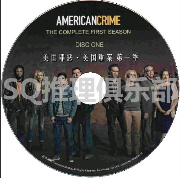 新美國犯罪劇DVD：美國重案 /美國罪惡/罪惡的美國 1-3季 5碟