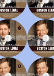 高清晰DVD：律師風雲/波士頓法律1-5季 英語中字 16碟